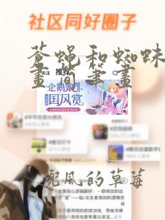 苍蝇和蜘蛛怎么画简笔画