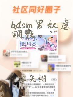 bdsm男奴虐调教