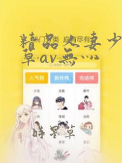 精品人妻少妇嫩草av无灬