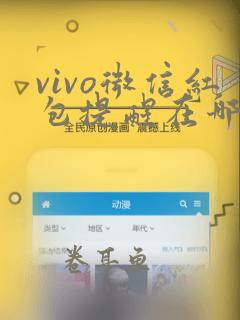 vivo微信红包提醒在哪里打开