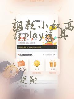 调教小奴高潮惩罚play道具