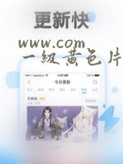 www.com一级黄色片