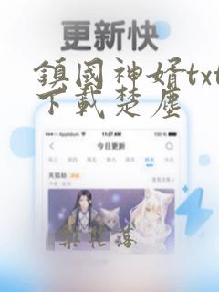 镇国神婿txt下载楚尘