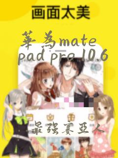 华为mate pad pro 10.6