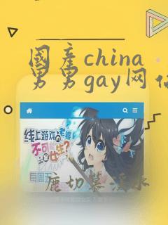 国产china男男gay网站站