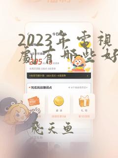 2023年电视剧有哪些好看的