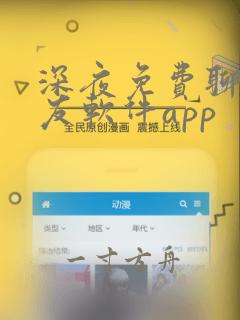 深夜免费聊天交友软件app