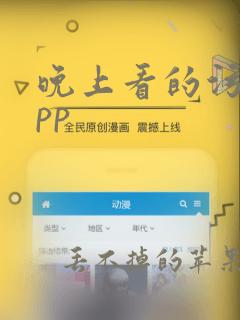 晚上看的污污app