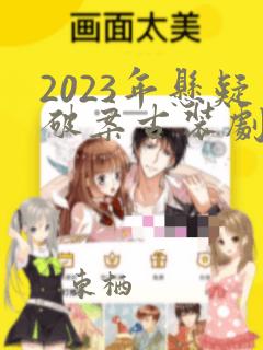 2023年悬疑破案古装剧