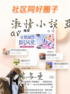 激情小说 亚洲av