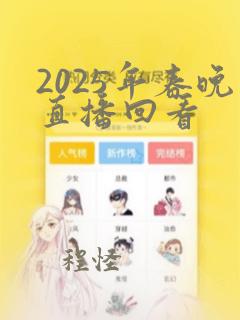 2025年春晚直播回看