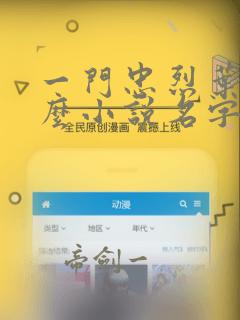 一门忠烈叶凡什么小说名字