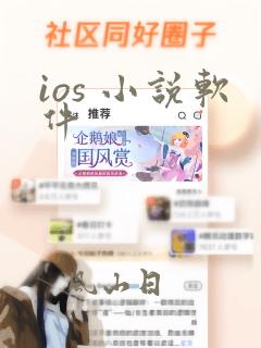 ios 小说软件