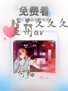 精品久久久久久亚州av