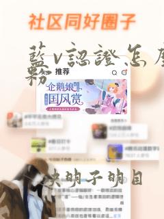 蓝v认证怎么加粉