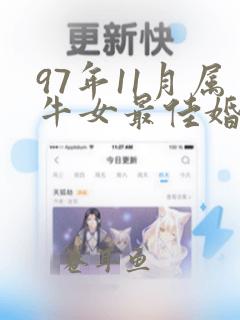 97年11月属牛女最佳婚配