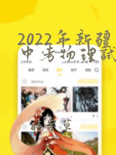 2022年新疆中考物理试卷