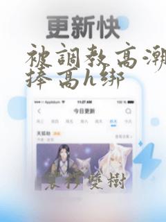 被调教高潮震动捧高h绑