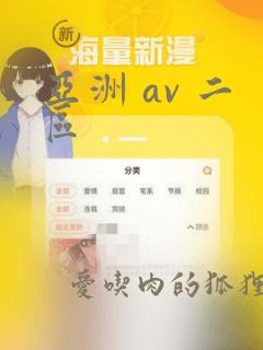 亚洲 av 二区