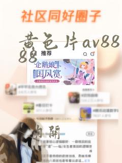 黄色片av8888