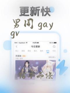 男同 gay gv