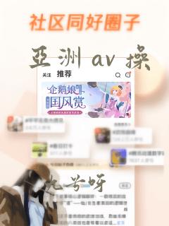 亚洲 av 操