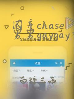 国产chase男男gaygay视频168