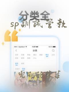 sp训诫管教文