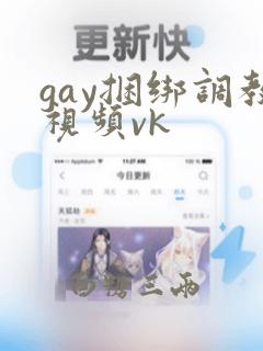 gay捆绑调教视频vk