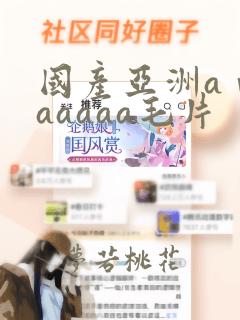 国产亚洲aⅴaaaaaa毛片