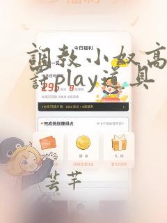 调教小奴高潮惩罚play道具