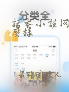 话本小说网站怎么样