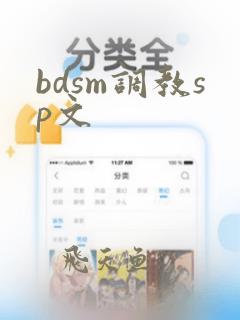 bdsm调教sp文