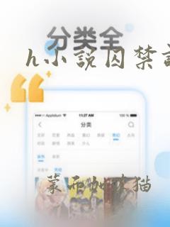 h小说囚禁调教