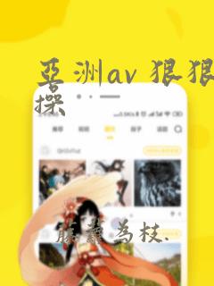 亚洲av 狠狠操