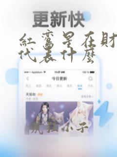 红鸾星在财帛宫代表什么