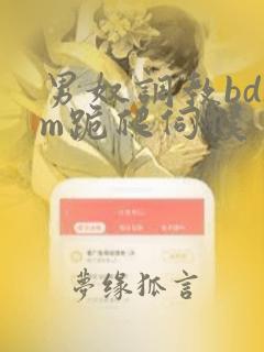 男奴调教bdsm跪爬伺候