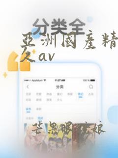 亚洲国产精品久久av