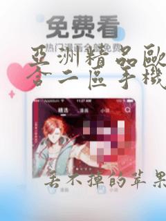 亚洲精品欧美综合二区手机在线精品