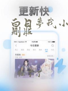 白日梦我小说未删版