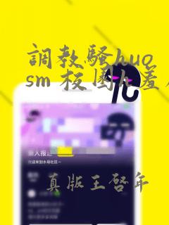 调教骚huo sm 校园h羞辱