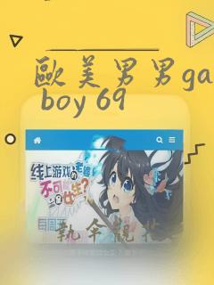 欧美男男gay boy 69