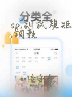 sp,训诫规矩,调教