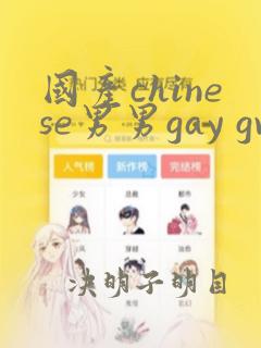 国产chinese男男gay gv