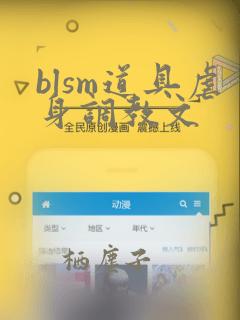 blsm道具虐身调教文