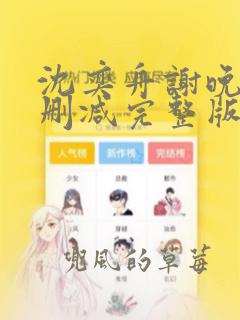 沈奕舟谢晚情无删减完整版