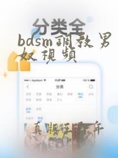 bdsm调教男奴视频