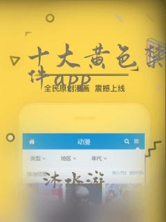 十大黄色禁用软件app