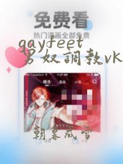 gayfeet男奴调教vk