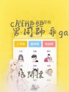 chinese男同帅哥gay网站